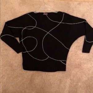 Vince Camuto ink swirl sweater